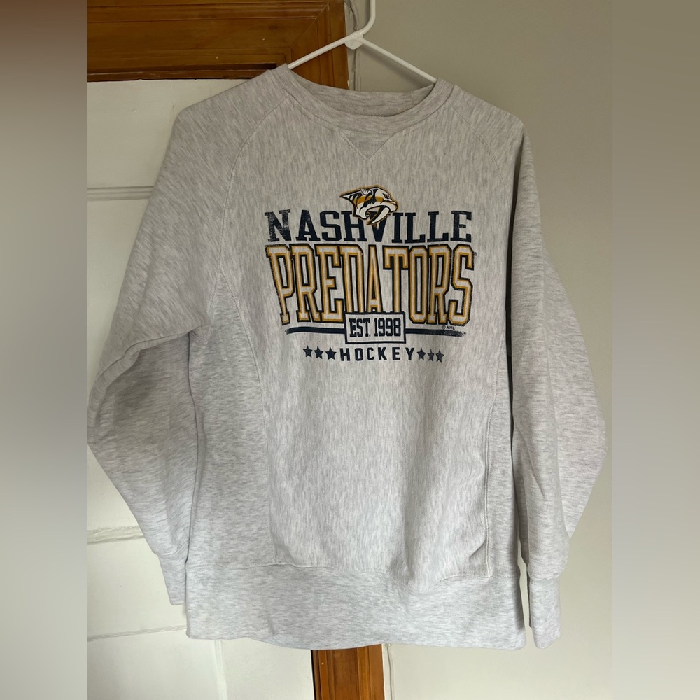 Nashville Predators NHL crew neck